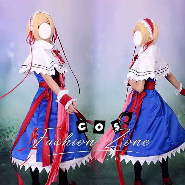 送料無料◆東方Project（東方プロジェクト）風 アリス・マーガトロイド コスプレ衣裝 ウィッグ 靴 コスチューム cosplay ハロウィン  仮装｜au PAY マーケット